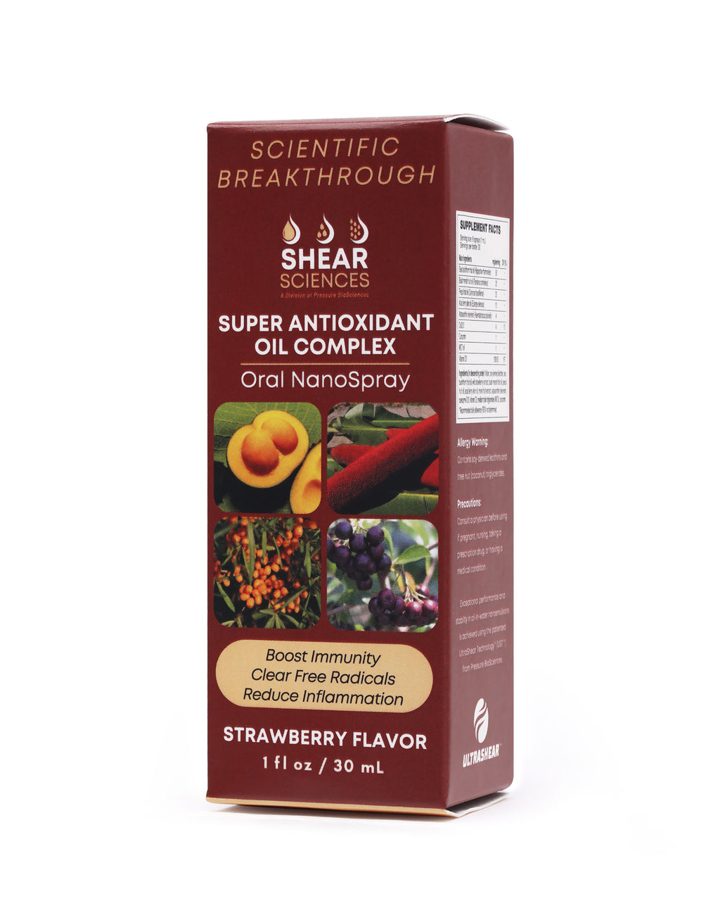 Super Antioxidant Oil Complex - Oral NanoSpray | UltraShear Technology™