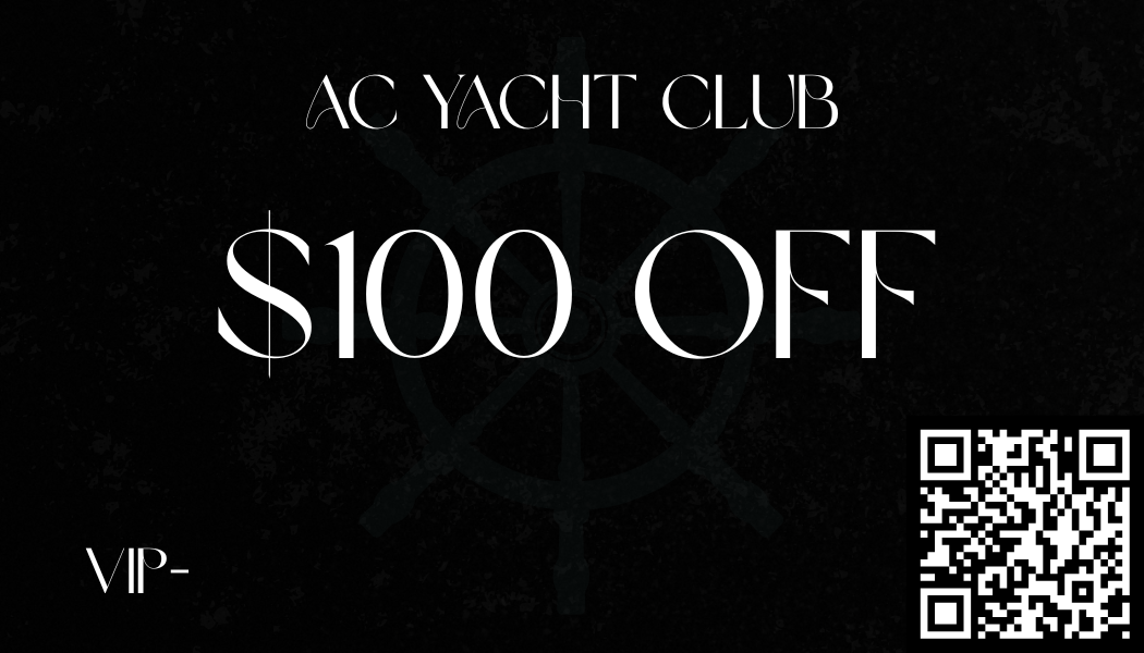 AC Yacht Club $100 gift card