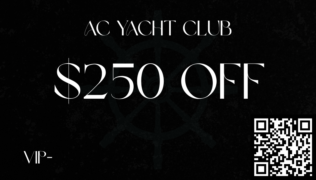 AC Yacht Club $250 gift card