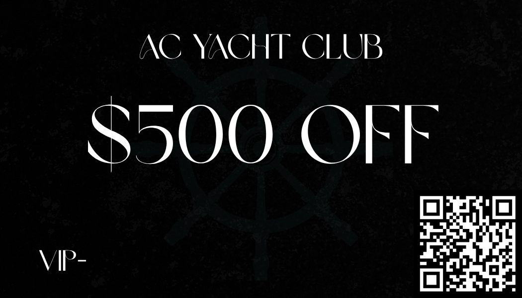 AC Yacht Club $500 gift card