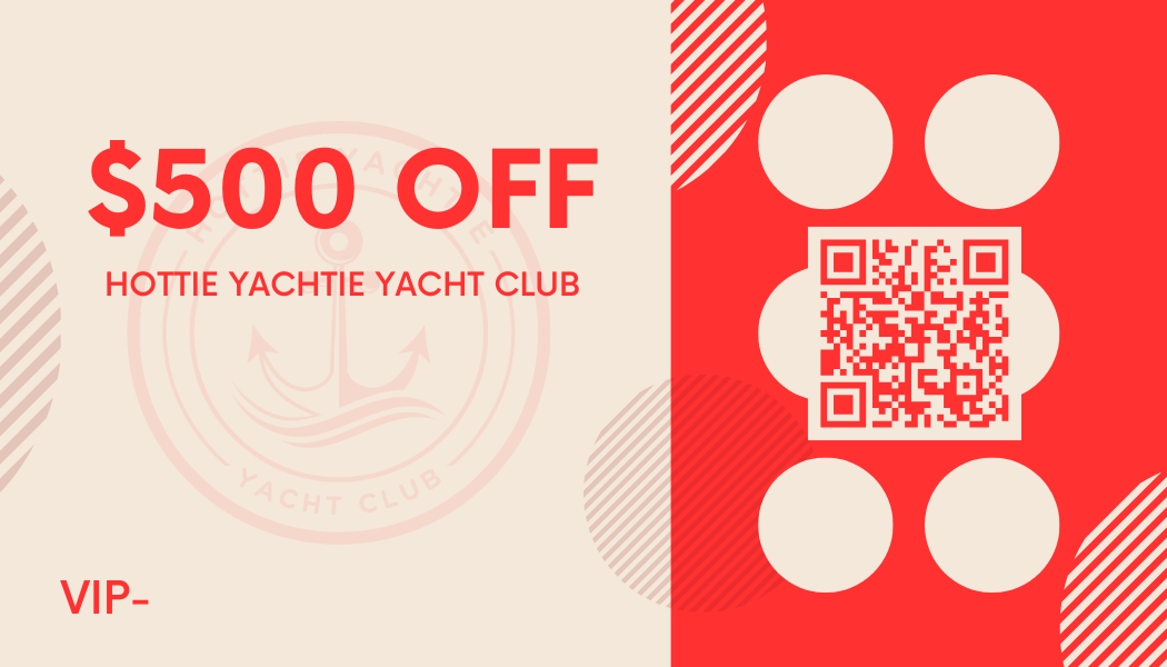 Hottie Yachtie Yacht Club $500 gift card