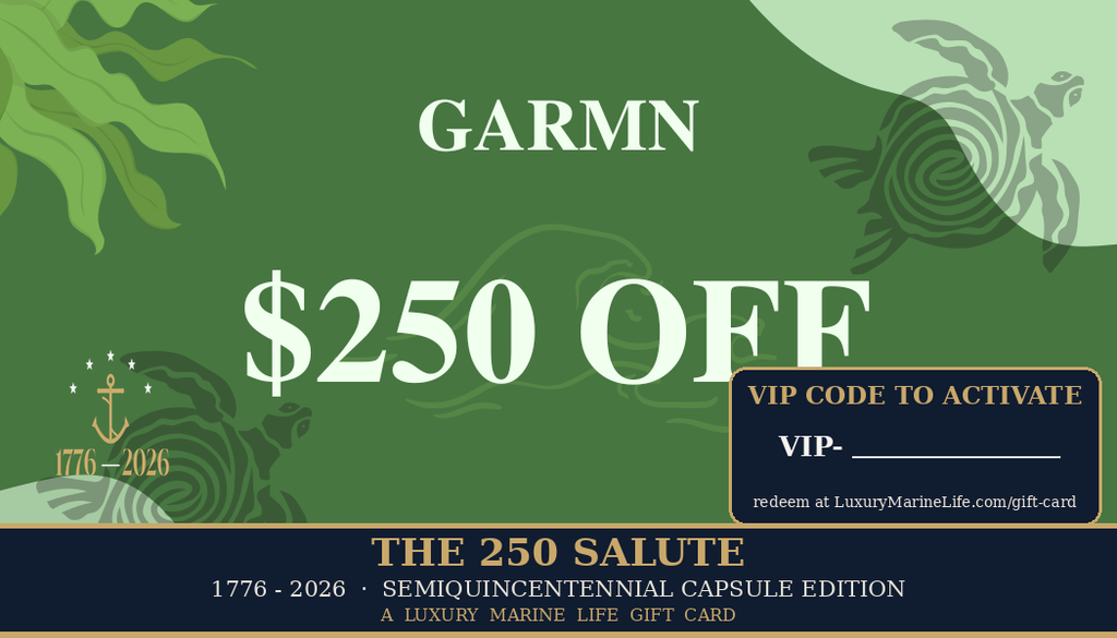The 250 Salute $250 gift card with VIP activation code - GARMN edition